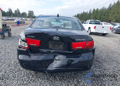 2009 Hyundai Sonata Gls из США, поврежденный, VIN 5NPET46C09H519412